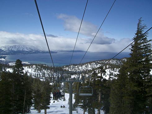 Heavenly Valley Ski Resort Chair.
