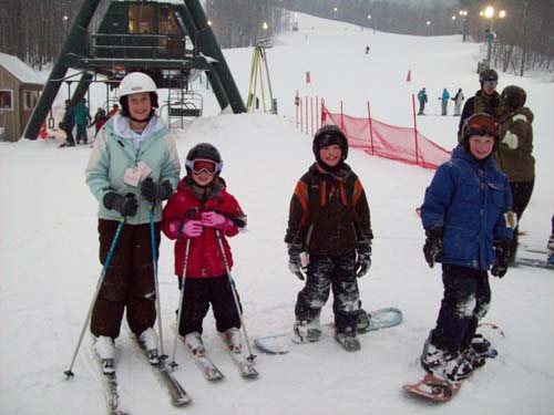 kids ski whitetail ski resort
