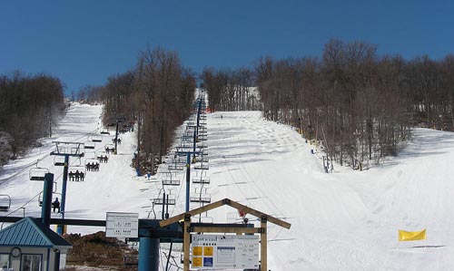 Liberty Mountain Resort Back Side.