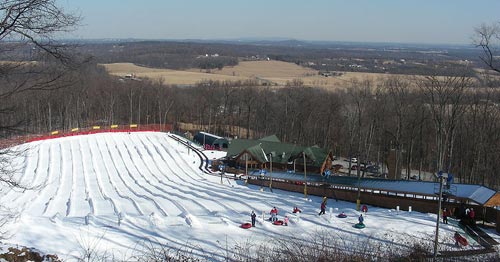 Liberty Mountain Resort Snow Tubing.