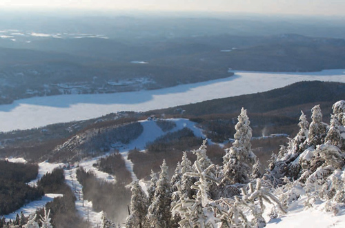 Frozen Lake Tremblant