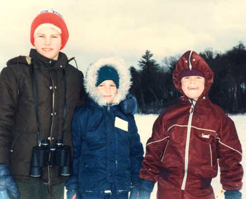 my brothers and I were expected to shovel dads driveway first