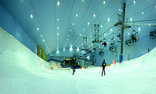 Dubai Indoor Ski Resort.