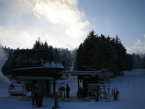 Snow Shoe Ski Resort.